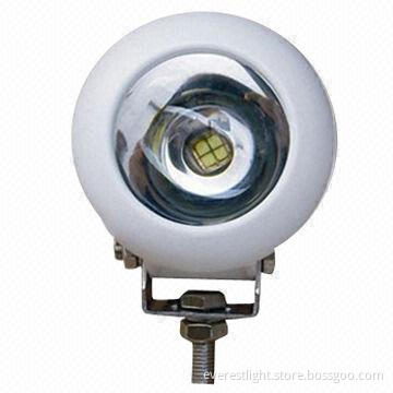 LED Forklift Light, Single 15W Work Light, 1,080lm Luminous Flux